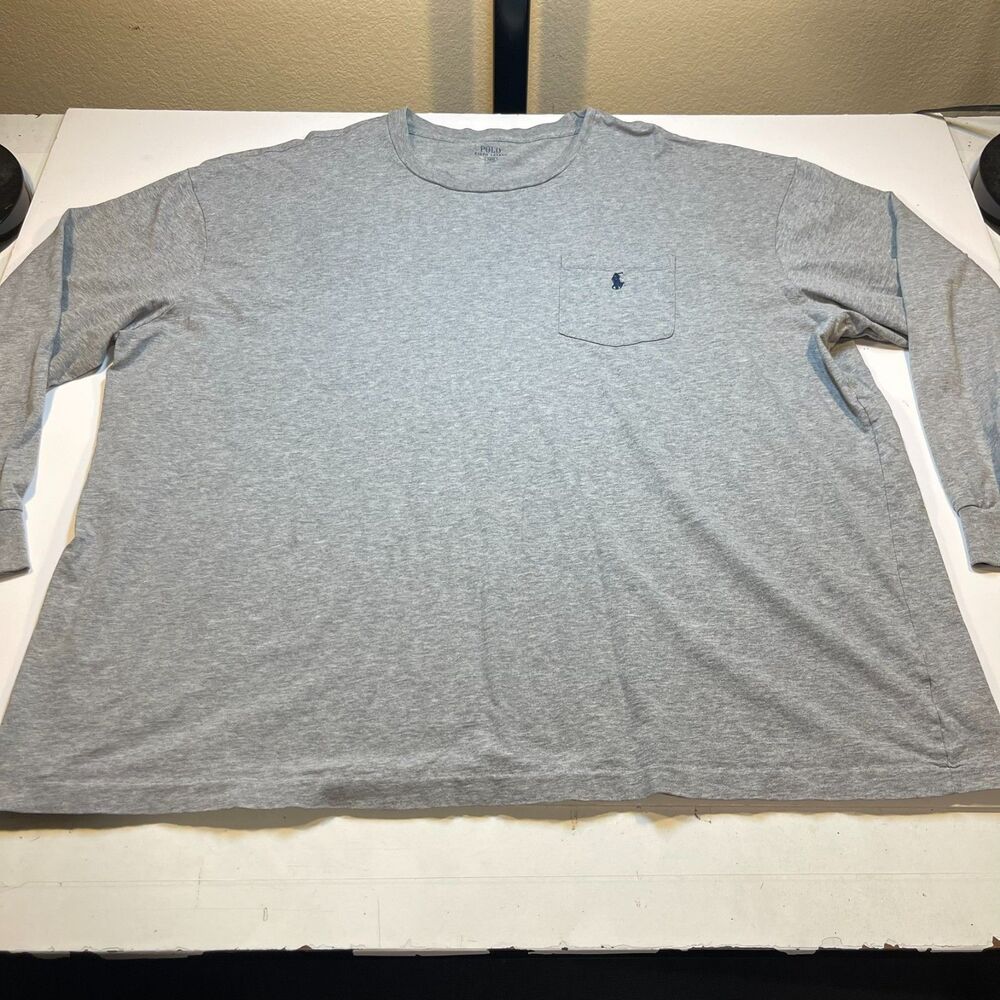 POLO RALPH LAUREN Mens 3XB TEE T SHIRT Gray